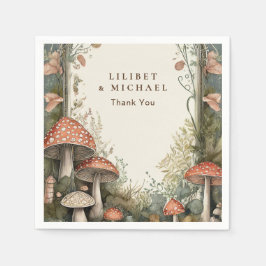 FAIRYCOREマッシュルームゴブリンカスタムコアパーティー スタンダードカクテルナプキン