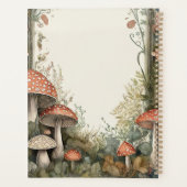 FAIRYCOREマッシュルームGoblincoreカスタムギフト プランナー手帳 (裏面)