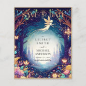 Fairycore保存ザ日付Fairytale紫色の金ゴールド (正面)