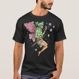 Fairycore美妖精アニメガールキツネFo Ma Tシャツ