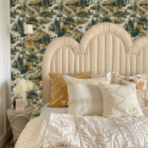 Fairycore赤、緑、ベージュのキノコの森