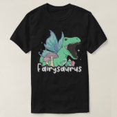 Fairycore Aesthetic Funny Fairy Dinosaur Tre Fairy Tシャツ (デザイン正面)