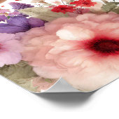 Fairycore Birthday Partyカードとギフトサイン ポスター (角)