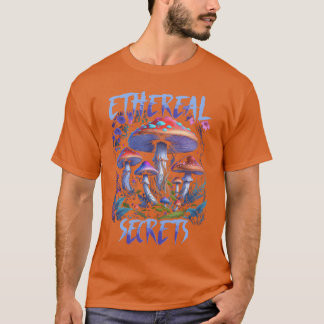 Fairycore Dark Fairy Gothic Art Ethereal Secrets f Tシャツ