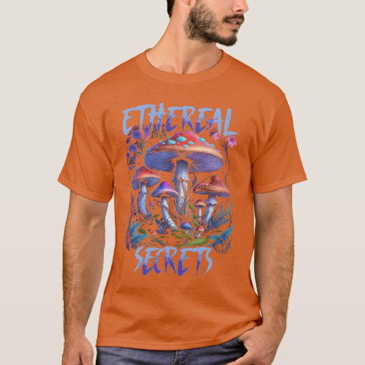 Fairycore Dark Fairy Gothic Art Ethereal Secrets f Tシャツ (正面)