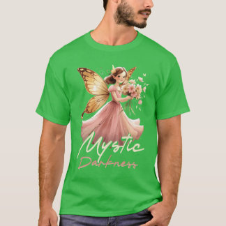 Fairycore Dark Fairy Gothic Art Mystic Darkness gi Tシャツ