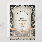 FAIRYCORE FAIRYTALE BABYSHOWER 1ST BIRTHDAY ANY 招待状 (正面)