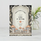 FAIRYCORE FAIRYTALE BABYSHOWER 1ST BIRTHDAY ANY 招待状 (スタンド正面)