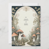 FAIRYCORE FAIRYTALE BABYSHOWER 1ST BIRTHDAY ANY 招待状 (裏面)