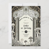 FAIRYCORE FAIRYTALE BABYSHOWER 1ST BIRTHDAY ANY 招待状 (正面)