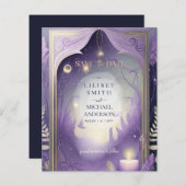 Fairycore Fairytale Save the Date Enchanted Fores (正面/裏面)