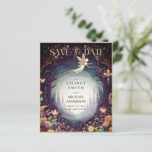 Fairycore Save the Date Fairytale Glow Up Fairy (スタンド正面)