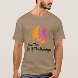 FairycoreI月明かりの妖精の魔法が大好き Tシャツ