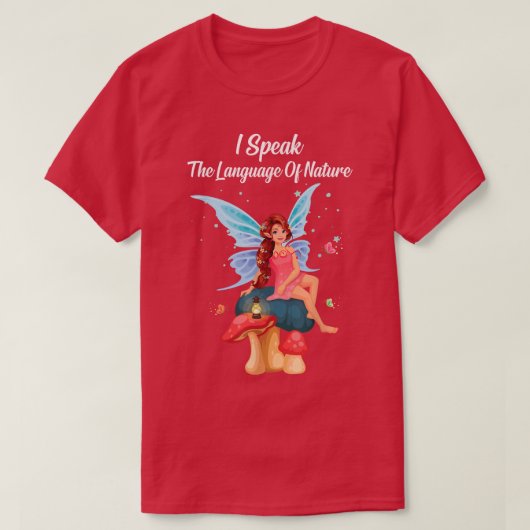 FairycoreI話 The Language Of NatureFairesFair Tシャツ (デザイン正面)