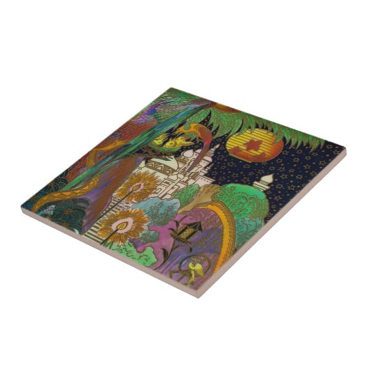 Fairylandのヴィンテージの設計特微のBacksplashのタイル タイル (側面)