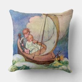 Fairylandのヴィンテージへの旅行 クッション