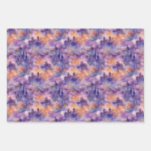 Fairyland Castles Purple ラッピングペーパーシート (正面)