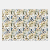 Fairyland Castles Various Colors ラッピングペーパーシート (正面)