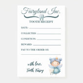 Fairyland Inc. 妖精の歯の受領書 ポストイット (正面)