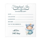 Fairyland Inc. 妖精の領収書メモ帳 ノートパッド (正面)