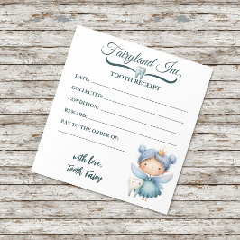 Fairyland Inc. 妖精の領収書メモ帳 ノートパッド