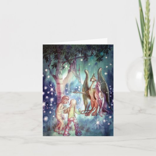 Fairyland Note Cardへようこそ カード (正面)