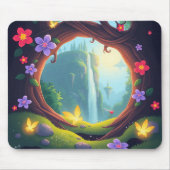 Fairyland Waterfall Mouse Pad マウスパッド (正面)