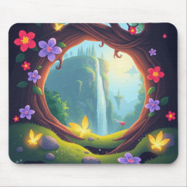 Fairyland Waterfall Mouse Pad マウスパッド