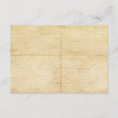 Fairytaleの結婚詳細カード – 一度だけ エンクロージャーカード (裏面)