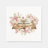Fairytale Book Baby Shower スタンダードカクテルナプキン (正面)