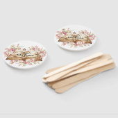 Fairytale Book Flowers Rose Baby Shower ハンドファン (組立なし)