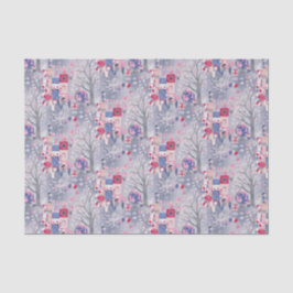 Fairytale Books and Magical Creatures Gray 薄葉紙