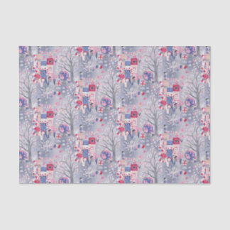 Fairytale Books and Magical Creatures Gray 薄葉紙