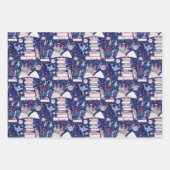 Fairytale Books Castle Set of Three ラッピングペーパーシート (正面)