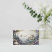 Fairytale Castle Floral Purple Mountain Valley 名刺 (スタンド正面)