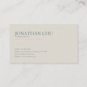 Fairytale Castle Floral Purple Mountain Valley 名刺 (裏面)