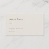 Fairytale Castle Purple Blue Floral Mountain 名刺 (裏面)