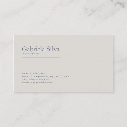 Fairytale Castle Purple Floral Open Storybook 名刺 (裏面)