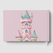 Fairytale Dreamy Dragon Pink Princess Baby Shower  ゲストブック (裏面)