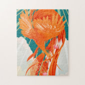 Fairytale Firebird Golden Cage Illustration ジグソーパズル (縦)