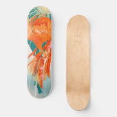 Fairytale Firebird Golden Cage Illustration スケートボード (正面)