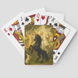 Fairytale Horses and Angel Classic Playing Cards トランプ