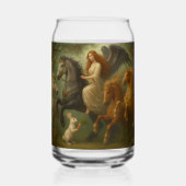 Fairytale Horses and Angel Drinkware Set ガラス缶 (裏面)