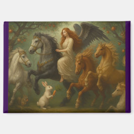 Fairytale Horses and Angel Magnet マグネット