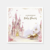 Fairytale Magic and Enchanted Story  Baby Shower スタンダードカクテルナプキン (正面)