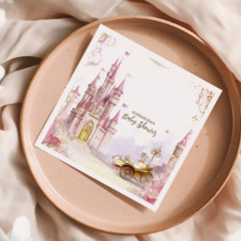 Fairytale Magic and Enchanted Story Baby Shower スタンダードカクテルナプキン