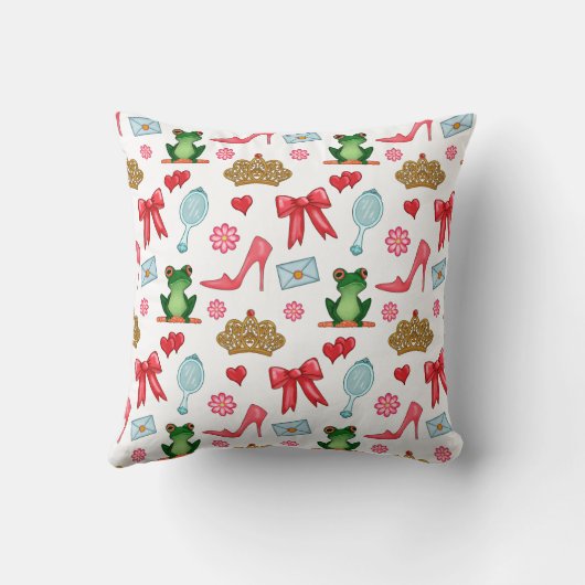 Fairytale Pattern Pillow クッション (裏面)