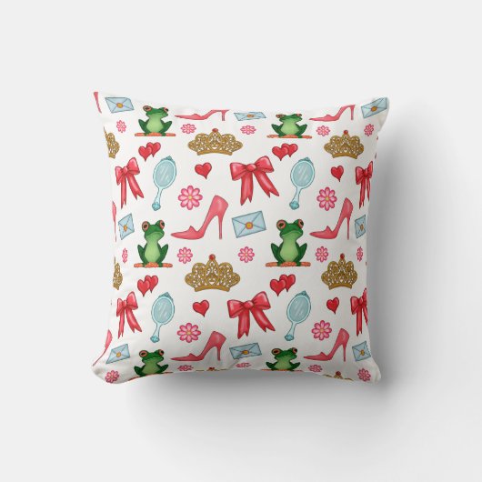 Fairytale Pattern Pillow クッション (正面)