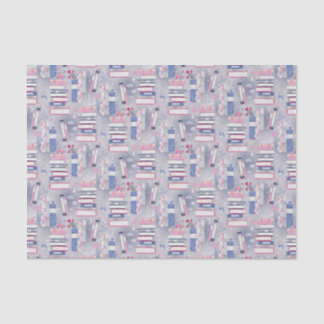 Fairytale Pile of Books Gray 薄葉紙