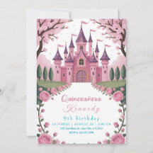 Fairytale Pink Castle Princess Birthday